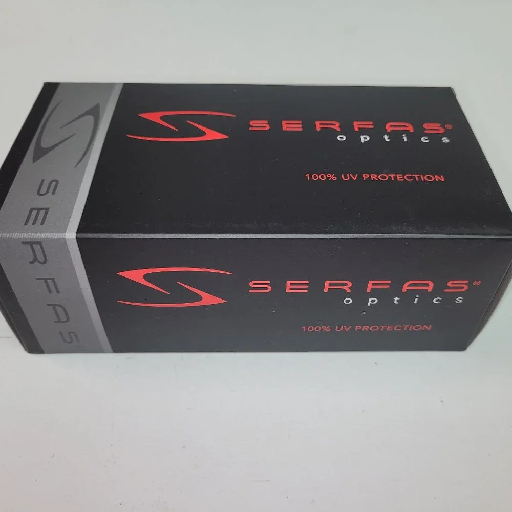 Serfas Mash Sunglasses Gloss Black With Silver Lenses #5011 Retail $50 - Picture 3 of 13